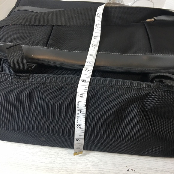 Sharper Image Black Computer Briefcase Multi-Purpose Organizer bag - Picture 9 of 10